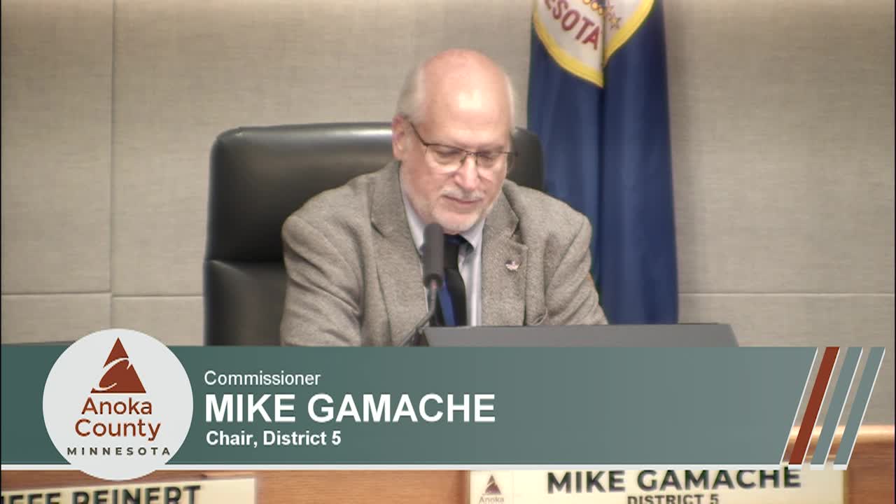 Thumbnail image for Anoka County Board Meeting