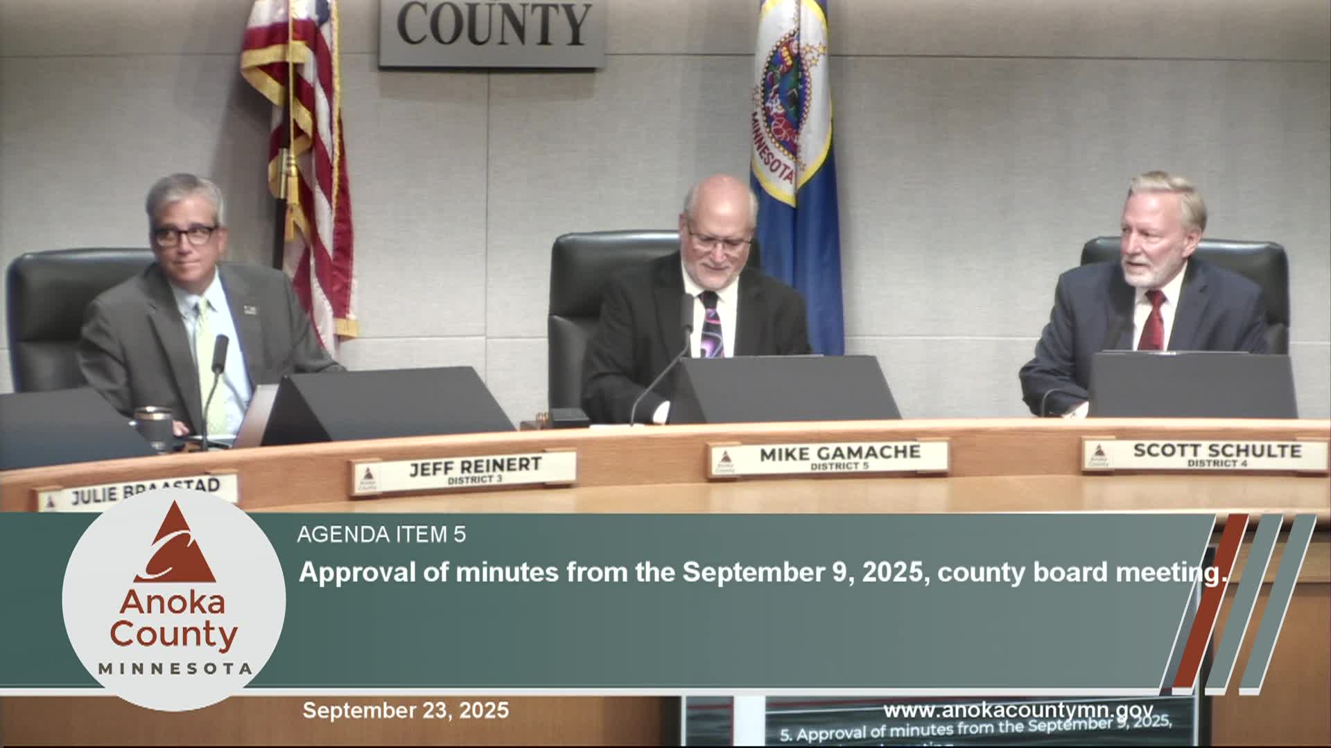 Thumbnail image for Anoka County Board Meeting