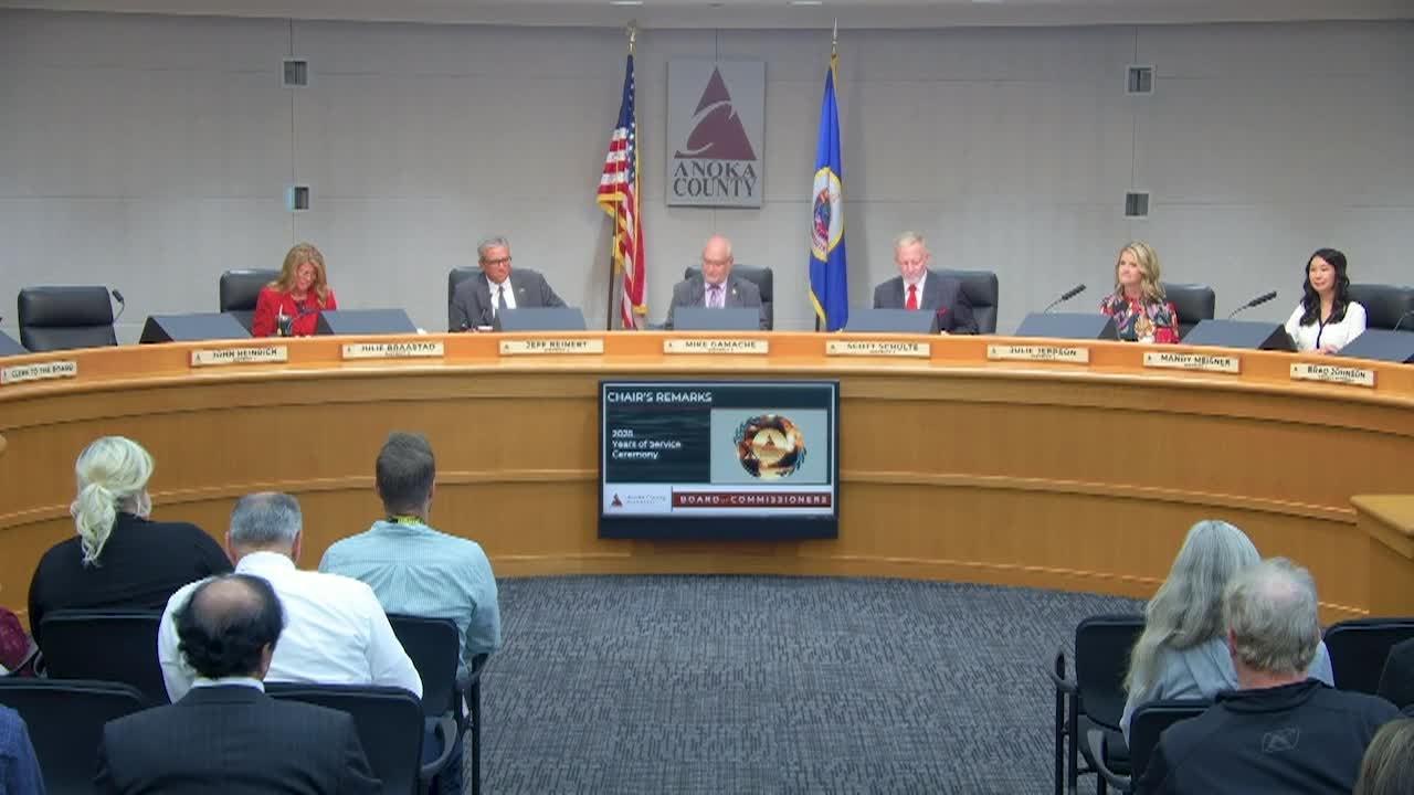 Thumbnail image for Anoka County Board Meeting