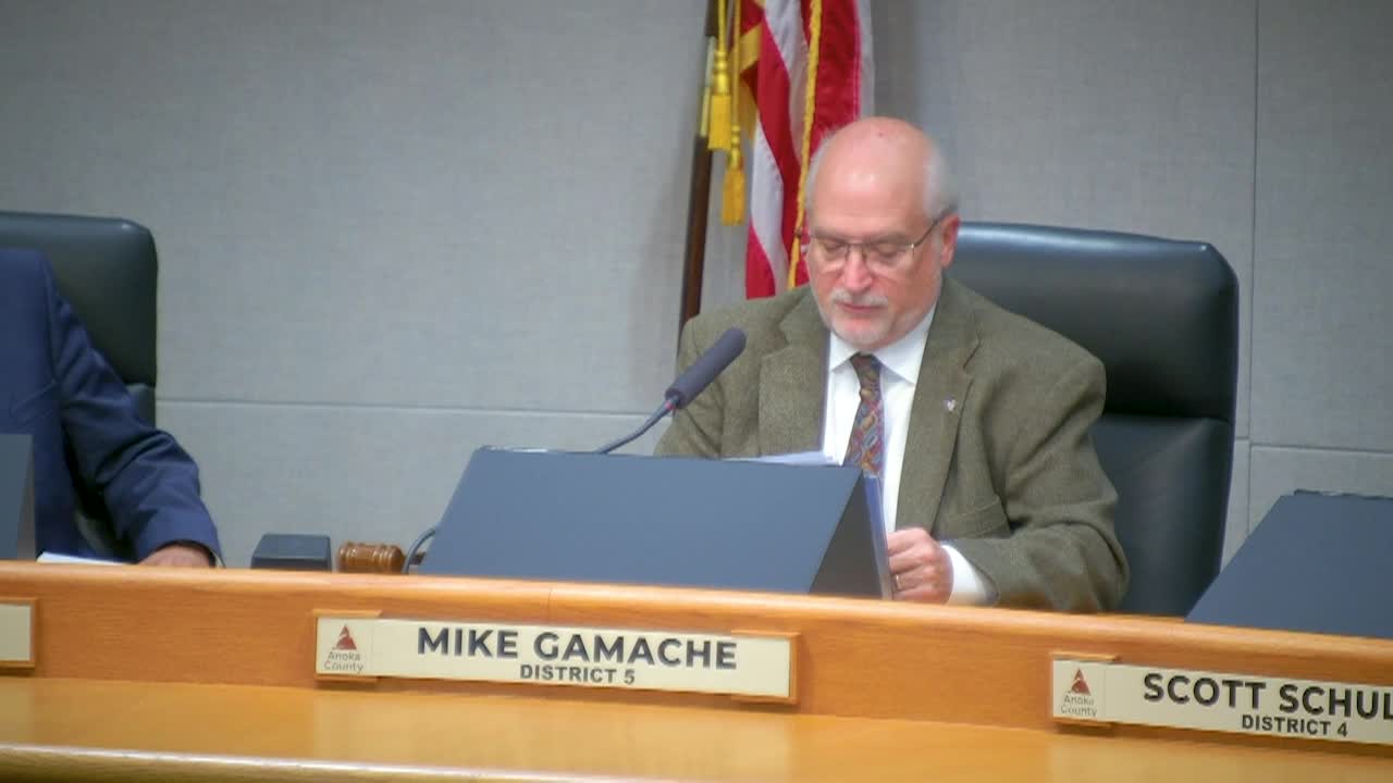 Thumbnail image for Anoka County Board Meeting