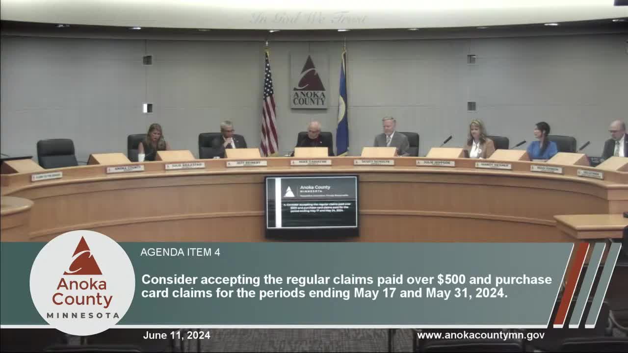 Thumbnail image for Anoka County Board Meeting