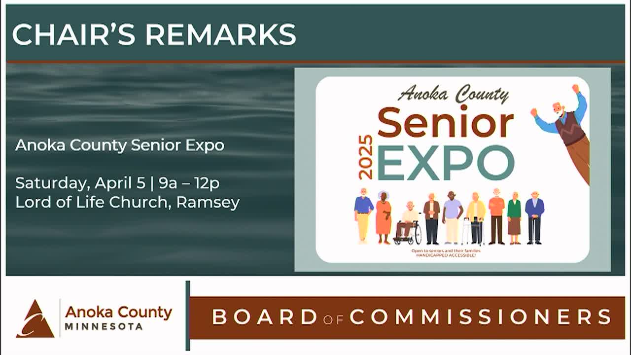 Thumbnail image for Anoka County Board Meeting