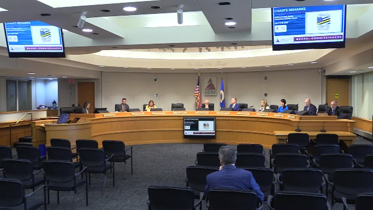 Thumbnail image for Anoka County Board Meeting